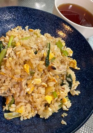 料理人のスタミナたっぷり黒酢ニンニク炒飯-レシピのメイン写真