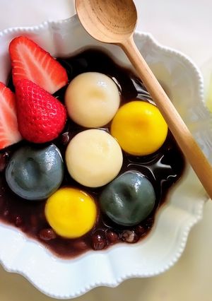 豆腐白玉ぜんざい-レシピのメイン写真