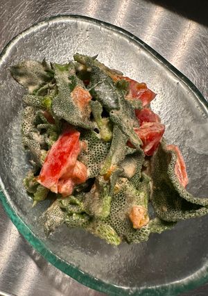 アイスプラントサラダ-レシピのメイン写真