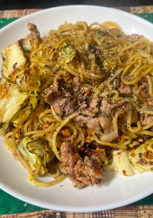 ジェノベーゼ焼きそば-レシピのメイン写真