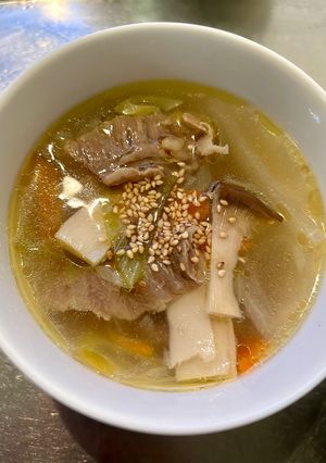 牛スジコムタン野菜スープ-レシピのメイン写真