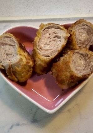豚小間切れの肉厚のカツ-レシピのメイン写真