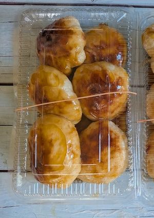 ささっと酒粕で焼きまんじゅう-レシピのメイン写真
