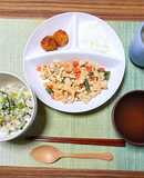 ヨウサマの減塩おやじの病院食（朝食風)