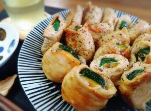 ＊ズッキーニの肉巻きガリバタ醤油焼き＊-レシピのメイン写真