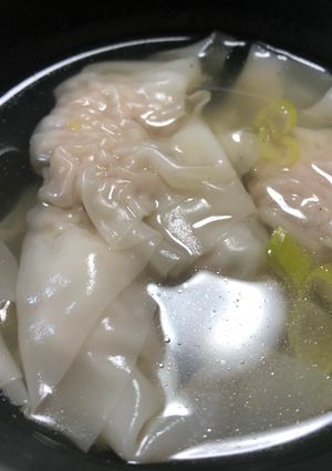 ワンタンスープ-レシピのメイン写真