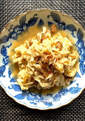 豆腐麺でボンゴレ-レシピのメイン写真