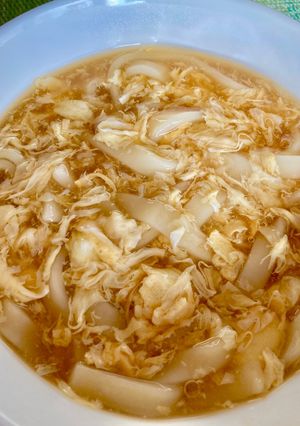 簡単!温まる♪卵とじうどん-レシピのメイン写真