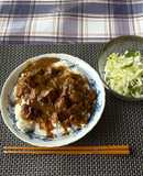 圧力鍋で牛すじ赤ワインカレー
