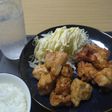 小麦粉と片栗粉のチキン空揚げ