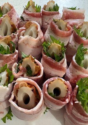 ちくわの豚バラしそ巻き-レシピのメイン写真