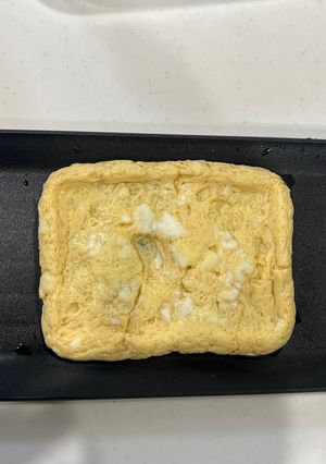 レンジでだし巻き卵-レシピのメイン写真