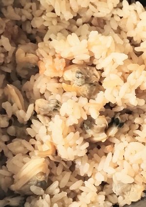 ズレズレナルママニアサリ炊き込みご飯-レシピのメイン写真