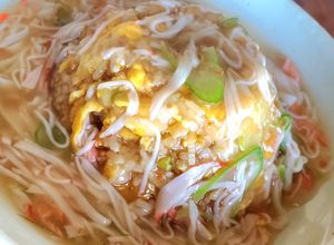 海鮮味覇のカニかまあんかけチャーハン-レシピのメイン写真