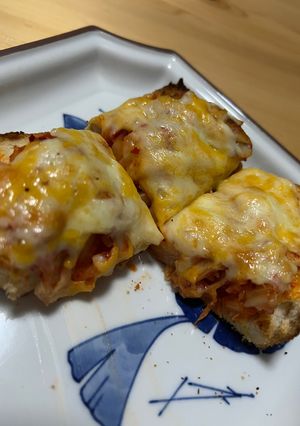 キムチーズトースト-レシピのメイン写真