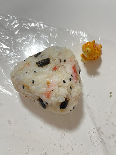 大山きゃらぶきと梅ちりめん山椒おにぎり-レシピのメイン写真