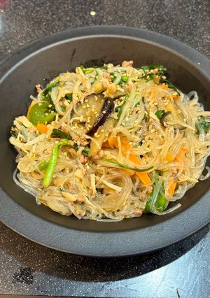 【男料理】リピート飯！ナスとピーマンのチャプチェ-レシピのメイン写真