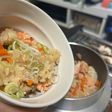 鮭としめじの釜飯