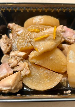炊飯器で作る・甘さ控えめ 鶏大根-レシピのメイン写真