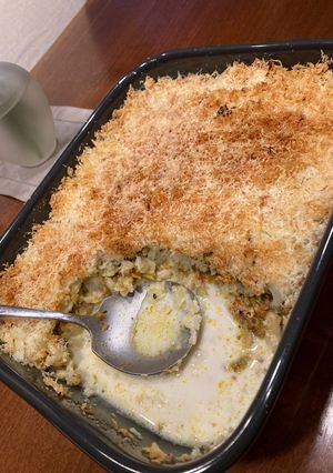 豚挽き肉とカリフラワーのグラタン-レシピのメイン写真