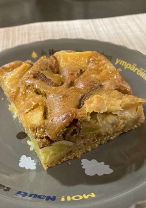 簡単♪黒糖りんご、さつまいもケーキ-レシピのメイン写真