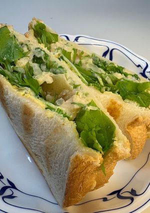 【作り置き活用】ツナポテトのホットサンド-レシピのメイン写真