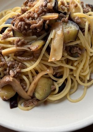 エリンギとナスの和風パスタ-レシピのメイン写真