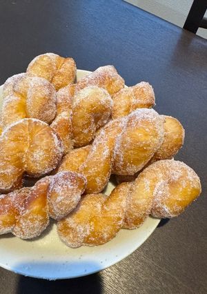 ねじねじツイストドーナツ-レシピのメイン写真
