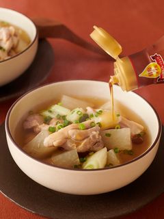 鶏と大根、ねぎのスープ-レシピのメイン写真