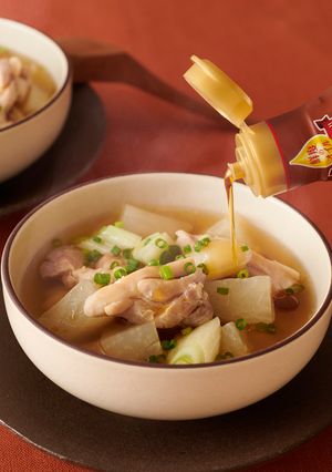 鶏と大根、ねぎのスープ-レシピのメイン写真