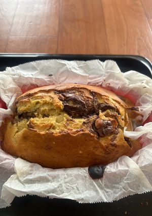 HMで簡単バナナチョコパウンドケーキ-レシピのメイン写真
