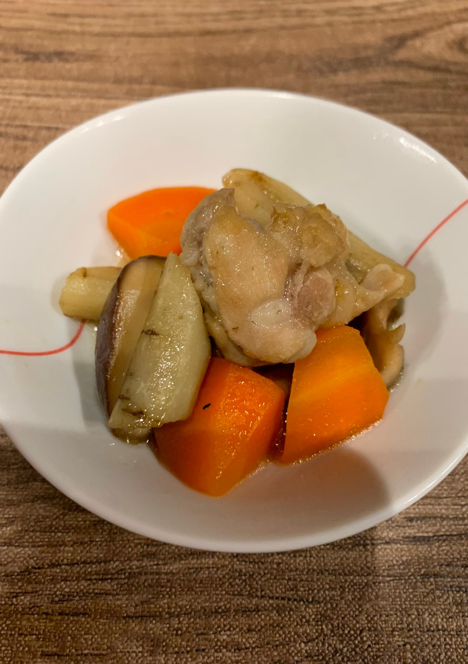 しいたけとごぼうの甘辛煮-レシピのメイン写真