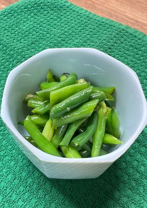 インゲンのさっぱりポン酢和え-レシピのメイン写真