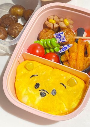 プーさん弁当-レシピのメイン写真