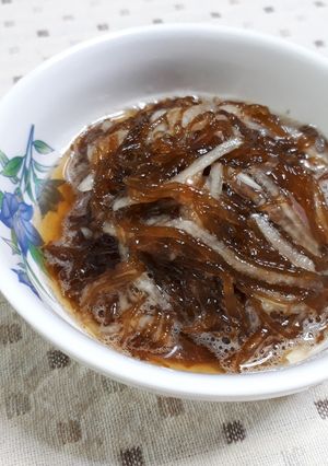 簡単☆もずくと千切り大根の酢の物-レシピのメイン写真