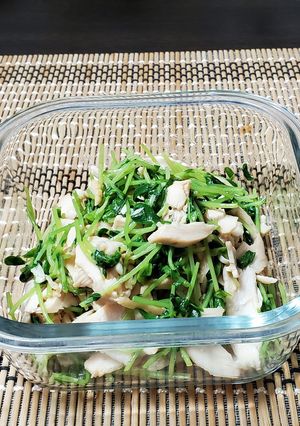 豆苗のコク旨レモンぽん酢和え-レシピのメイン写真