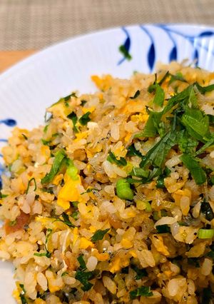 梅じゃこチャーハン　🥄-レシピのメイン写真