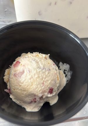 いちごアイス-レシピのメイン写真