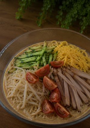 ねりごまなし！冷やし中華のごまだれ-レシピのメイン写真