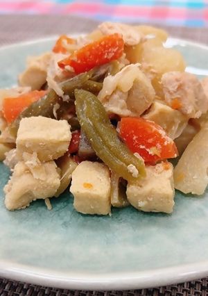 鶏肉のみそ煮★神戸学校給食-レシピのメイン写真