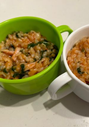 朝食に⭐︎簡単トマトリゾット-レシピのメイン写真