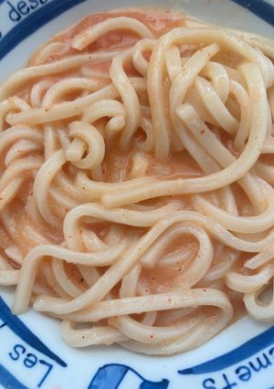 簡単!明太うどん😋-レシピのメイン写真