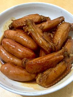 ご飯が進む!手羽中煮✨-レシピのメイン写真