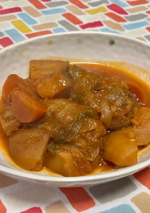 超簡単☆炊飯器で甘酢ロールキャベツ♪♪-レシピのメイン写真
