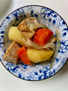 厚揚げとじゃがいもの煮物-レシピのメイン写真