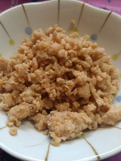 鶏そぼろ-レシピのメイン写真
