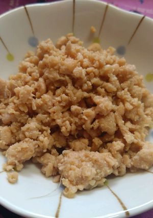 鶏そぼろ-レシピのメイン写真
