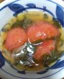 トマトと小松菜のトロトロ和風スープ