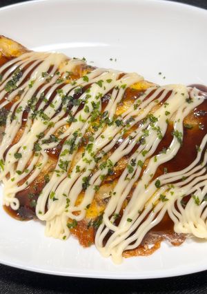 改良版! ライスペーパーでお好み焼き-レシピのメイン写真