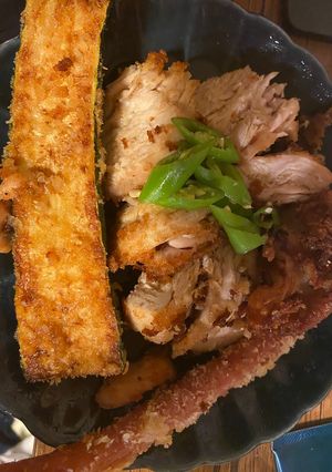 チキンカツプレートwith韓流?-レシピのメイン写真